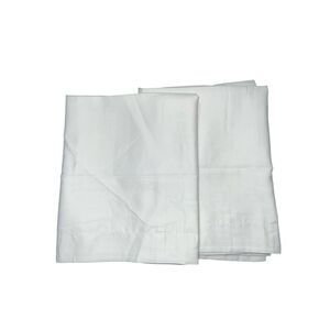 Standard Textile Hotel Quality Set Of 2 King Pillow Cases White 40”x25”